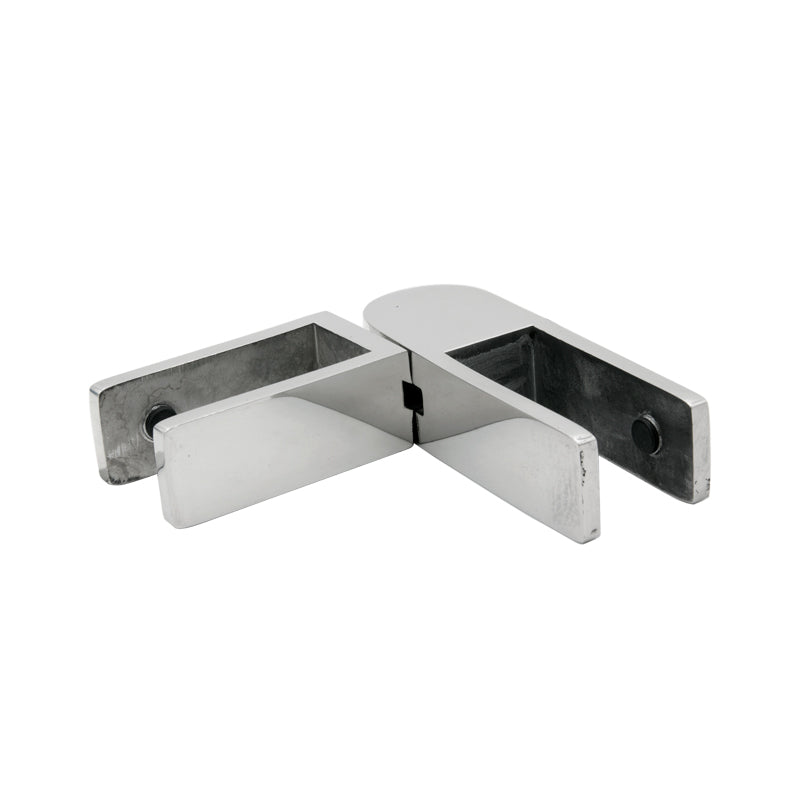 Stabilizing Glass Clamp Adjustable Glass-To-Glass 3/4"-13/16" Glass