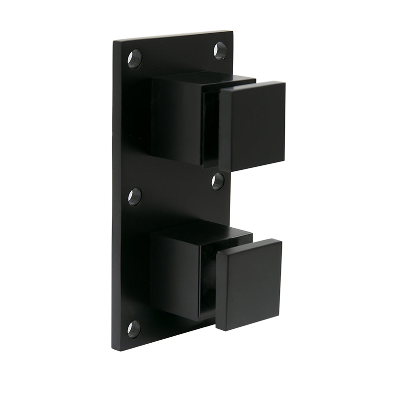Glass Rail Standoffs 2" Square with Mounting Plate