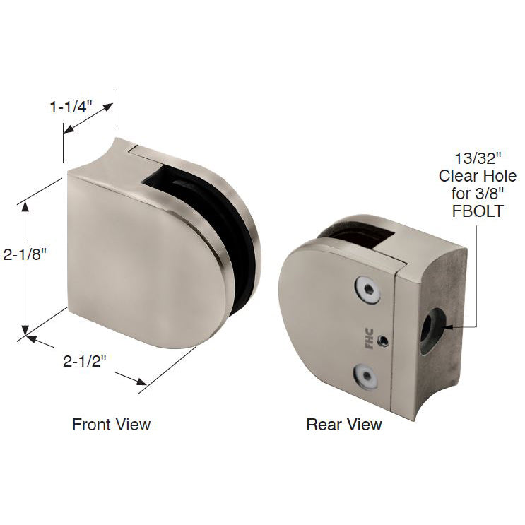 F-Series Round Clamp with Radius Base