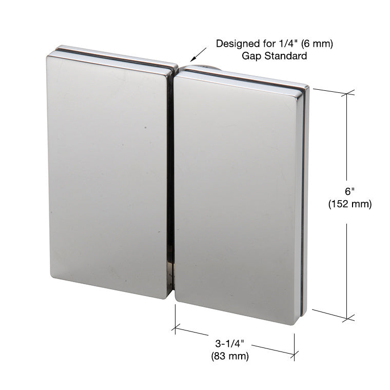 CRL 316 180 Degree Glass-to-Glass Hinge