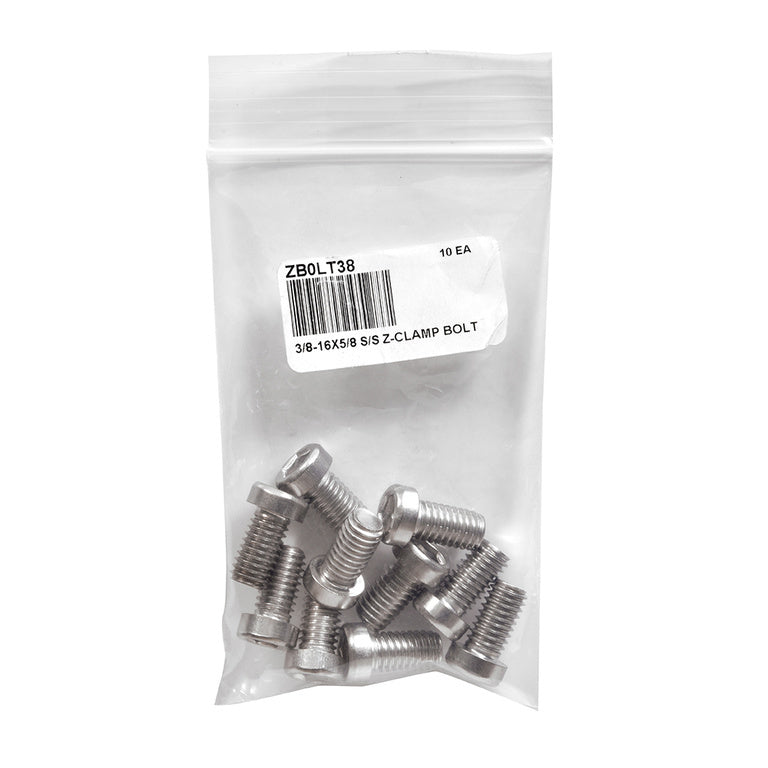 CRL Z-Clamp Bolt 3/8"-16 x 5/8"