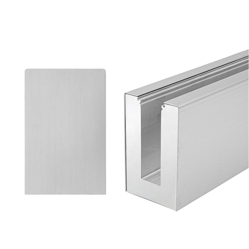 Glass Railing Shoe Cladding Frameless Hardware Company (FHC)