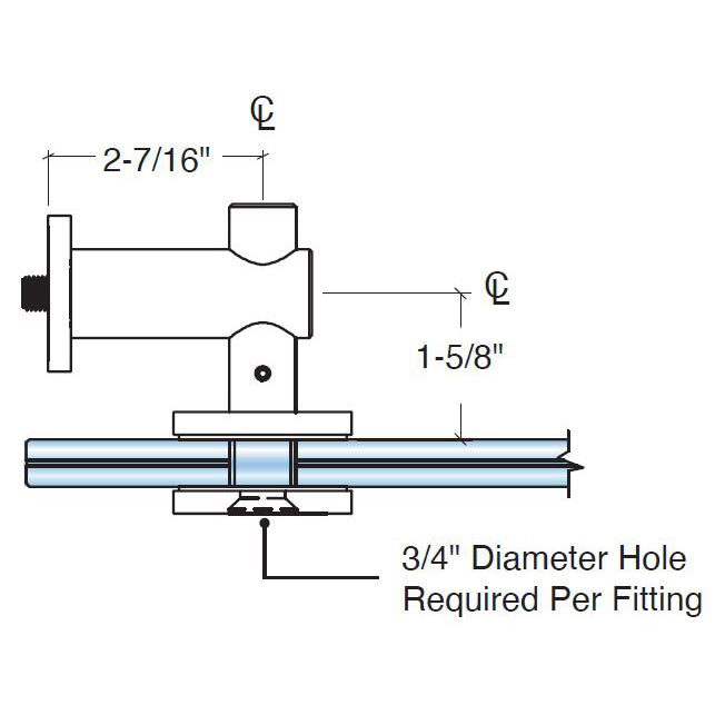 Fixed Bracket Double Arm