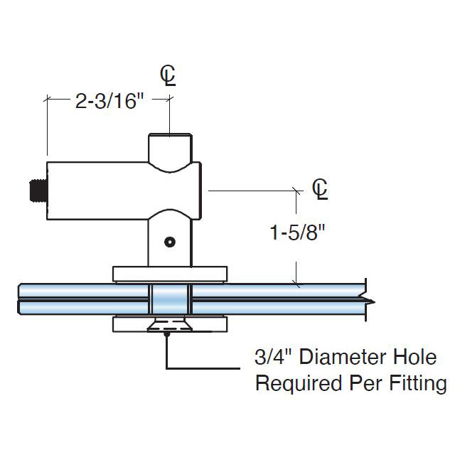 Fixed Bracket Double Arm