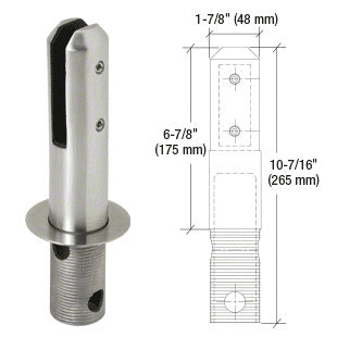 CRL Round Core Mount Friction Fit Spigot