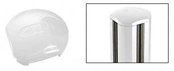 CRL Round Post Cap for Aluminum Windscreen System 90 Degree Corner Posts