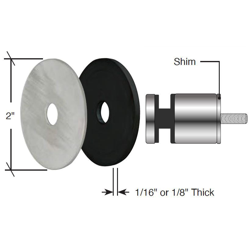 1/8" Standoff Spacers 10/Pk