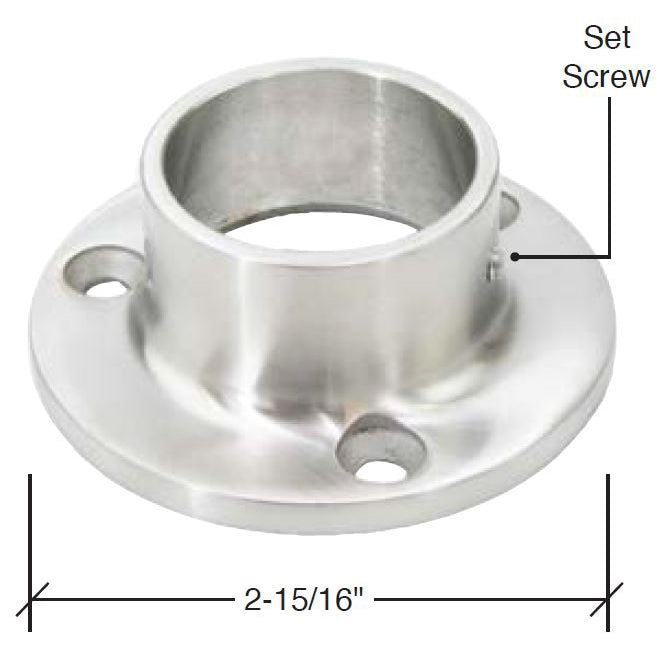 Steel Full Flange 1-1/2" Dia