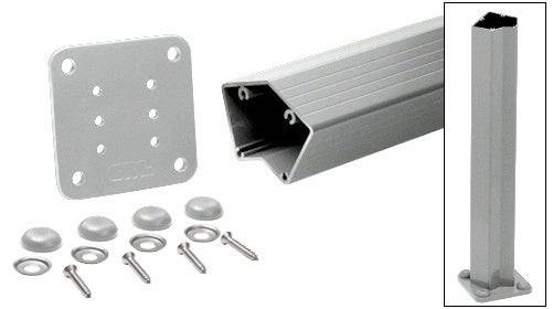 CRL 200, 300, 350, and 400 Series 36" Long 135 Degree Surface Mount Post Kit