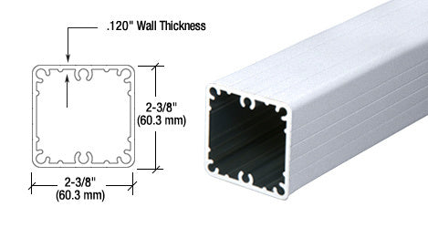 CRL 100 Series 42" Fascia Mount Post Only