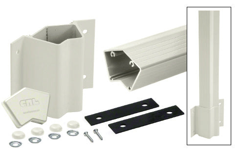 CRL 48" Inside 135 Degree Fascia Mount Post Kit for 100 Series Rails