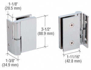 CRL 316 Single Acting Right Hand Wall-to-Glass Gate Hinge