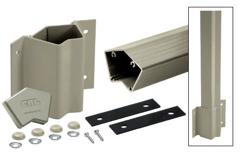 CRL 36" Inside 135 Degree Fascia Mount Post Kit for 100 Series Rails