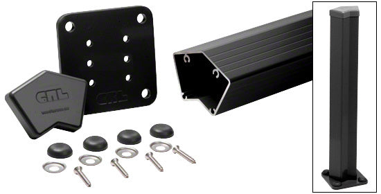 CRL 100 Series 36" 135º Surface Mount Post Kit