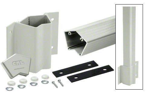 CRL 48" Inside 135 Degree Fascia Mount Post Kit for 100 Series Rails