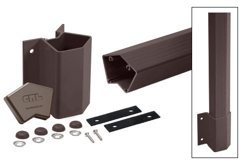 CRL 48" Outside 135 Degree Fascia Mount Post Kit for 100 Series Rails