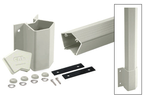 CRL 48" Outside 135 Degree Fascia Mount Post Kit for 100 Series Rails