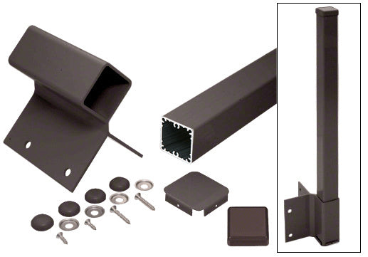 CRL 36" 100 Series 90º Fascia Mount Post Kit