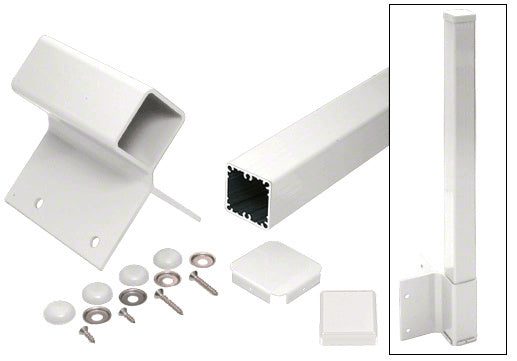 CRL 42" 100 Series 90º Fascia Mount Post Kit