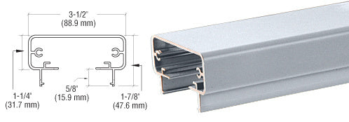 CRL 200 Series 241" Long Top Rail