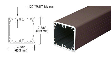 CRL 100 Series 36" Fascia Mount Post Only