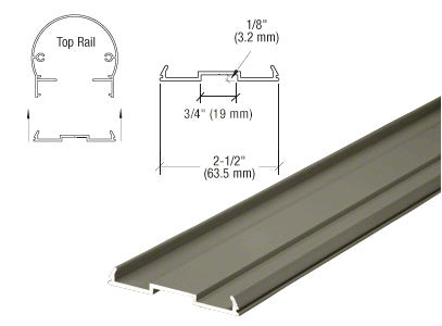 CRL 241" Top Rail Infill for Pickets