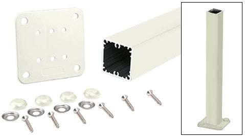 CRL 200, 300, 350, and 400 Series 48" Surface Mount Post Kit