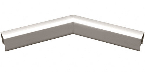 CRL Stainless U-Channel 135 Degree Horizontal Corner for 1/2" Glass Cap Railing