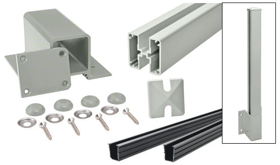 CRL 1100 Series Center Fascia Mount Post Kit