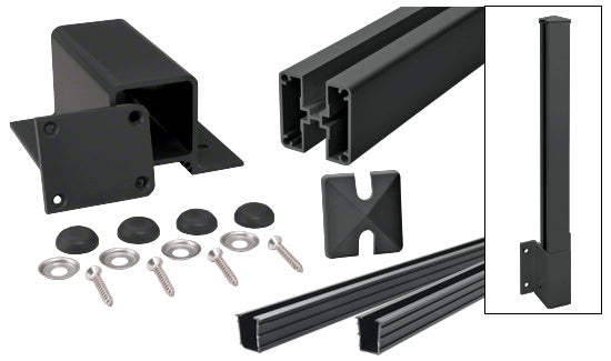 CRL 1100 Series Center Fascia Mount Post Kit