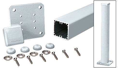 CRL 100 Series 42" Surface Mount Post Kit