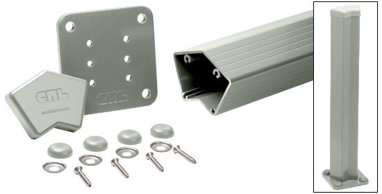 CRL 100 Series 36" 135º Surface Mount Post Kit