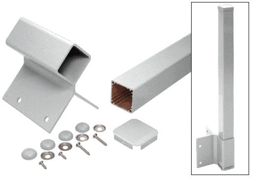 CRL 42" 200, 300, 350, and 400 Series 90 Degree Fascia Mounted Post Kit