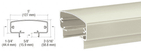 CRL 400 Series 241" Top Rail