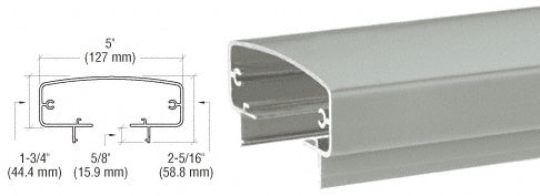 CRL 400 Series 241" Top Rail