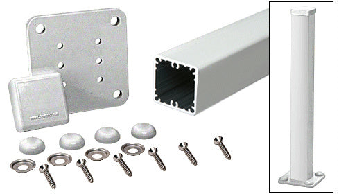 CRL 100 Series 36" Surface Mount Post Kit