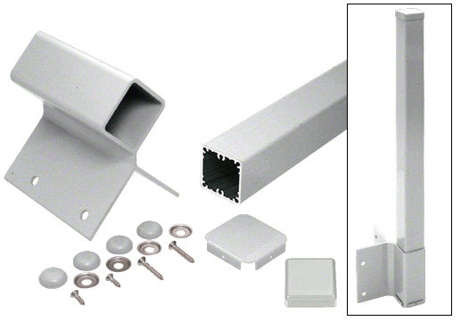 CRL 42" 100 Series 90º Fascia Mount Post Kit