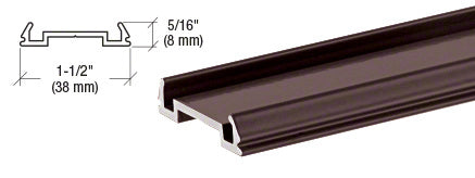 CRL Standard Bottom Rail Filler 241" Long