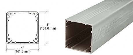 CRL Standard 4" X 4" Square 241" Long Post