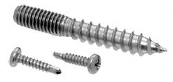 CRL Replacement Screw Pack for Concealed Wood Mount Hand Rail Brackets - 3/8"-16 Thread