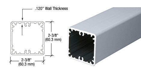 CRL 200, 300, 350, and 400 Series 36" Fascia Mount Post Only