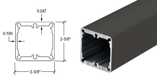 CRL Heavy-Duty 241" Post Tubing