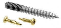 CRL Replacement Screw Pack for Concealed Wood Mount Hand Rail Brackets - 3/8"-16 Thread