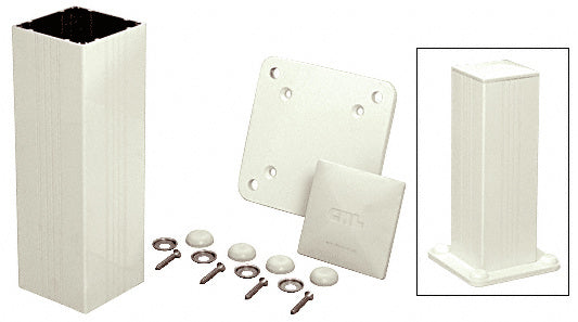 CRL Standard 4" x 4" Surface Mount 36" Long Post Kit