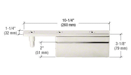 CRL Glass-to-Glass Gate Pivot Patch