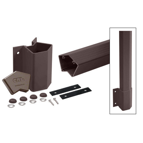 CRL 42" Outside 135 Degree Fascia Mount Post Kit for 100 Series Rails