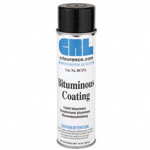 CRL Black Bituminous Paint - Aerosol