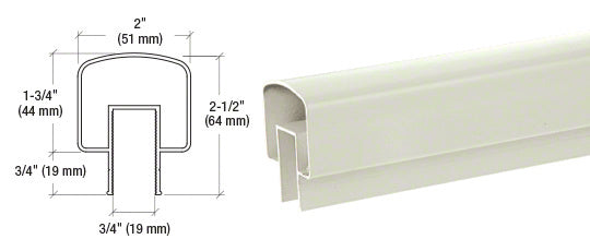 CRL 100 Series 241" Top Rail