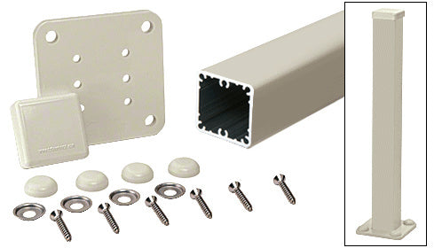 CRL 100 Series 36" Surface Mount Post Kit