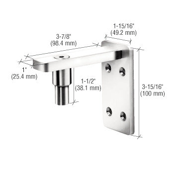 CRL Wall Mount Gate Pivot